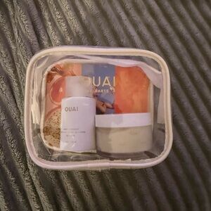 OUAI st barts body set (body cleanser and crème)